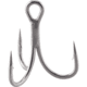 Berkley Fusion19 Treble 3x Hooks, Matte Nickel, 4, 1547485