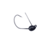 Berkley Fusion19 Weighted Wacky Head, Hook Size 1/0, Tackle Size 1/4oz / 7g, Black, 1504500