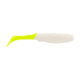 Berkley Gulp! Paddleshad Soft Bait Lures, 4in, 4 Pack, Pearl White/Chartreuse, 1545531