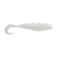 Berkley Gulp! Saltwater Nemesis Prawn Curl Tail Soft Bait, 4in, 4 Pack, Pearl White, 1551576