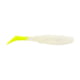 Berkley Gulp! Saltwater Paddleshad Soft Bait Lures, 4in, 4 Pack, Pearl White/Chartreuse, 1520449