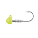Berkley Half Head Jigs, Hook Size 2/0, Tackle Size 1/4oz / 7g, Chartreuse, 1435338