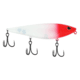 Berkley HighJacker Saltwater Hard Bait, Topwater, Saltwater, 100, 2/3 oz, 100mm, Topwater, Hook Size 6, 3 Hooks, Red Head, 1553442