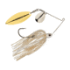 Berkley Power Blade Compact Colorado/Willow Spinnerbait, 1/2oz, White/Silver + Gold, 1570599