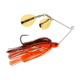 Berkley Power Blade Compact Double Colorado Spinnerbait, 1/2oz, Fire Craw/Gold + Gold, 1570598