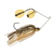 Berkley Power Blade Compact Double Colorado Spinnerbait, 1/2oz, Golden Shiner/Gold + Gold, 1570597