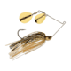 Berkley Power Blade Compact Double Colorado Spinnerbait, 1/2oz, Golden Shiner/Gold + Gold, 1570597