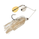 Berkley Power Blade Compact Double Colorado Spinnerbait, 3/8oz, White/Silver + Gold, 1570577