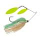 Berkley Power Blade Compact Double Williw Spinnerbait, 1/2oz, Pretty One/Chartreuse + Chartreuse, 1570652