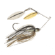 Berkley Power Blade Compact Double Williw Spinnerbait, 1/2oz, Shad Spawn/Gold + Silver, 1570644