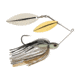 Berkley Power Blade Compact Double Williw Spinnerbait, 1oz, Shad Spawn/Gold + Silver, 1570675