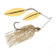 Berkley Power Blade Compact Double Williw Spinnerbait, 3/4oz, Crypto/Gold + Gold, 1570665