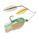 Berkley Power Blade Compact Double Williw Spinnerbait, 3/4oz, Pretty One/Gold + Silver, 1570667