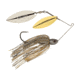 Berkley Power Blade Compact Double Williw Spinnerbait, 3/4oz, Silver Bullet/Gold + Silver, 1570664