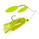 Berkley Power Blade Compact Double Williw Spinnerbait, 3/8oz, Chartreuse/Chartreuse + Chartreuse, 1570635