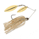 Berkley Power Blade Compact Double Williw Spinnerbait, 3/8oz, Crypto/Gold + Gold, 1570634