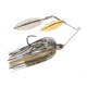 Berkley Power Blade Compact Double Williw Spinnerbait, 3/8oz, Shad Spawn/Gold + Silver, 1570629