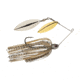 Berkley Power Blade Compact Double Williw Spinnerbait, 3/8oz, Silver Bullet/Gold + Silver, 1570633