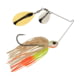 Berkley Power Blade Standard Colorado/Indiana Spinnerbait, 1/2oz, Coleslaw/Silver + Gold, 1570535