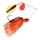 Berkley Power Blade Standard Colorado/Indiana Spinnerbait, 3/4oz, Fire Craw/Orange + Gold, 1570546