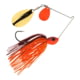 Berkley Power Blade Standard Colorado/Indiana Spinnerbait, 3/4oz, Fire Craw/Orange + Gold, 1570546