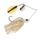 Berkley Power Blade Standard Colorado/Indiana Spinnerbait, 3/4oz, White/Silver + Gold, 1570541