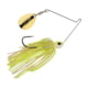 Berkley Power Blade Standard Colorado Spinnerbait, 1/4oz, White Chartreuse/Gold, 1570441
