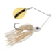 Berkley Power Blade Standard Colorado Spinnerbait, 1oz, White/Gold, 1570470