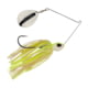 Berkley Power Blade Standard Colorado Spinnerbait, 3/4oz, White Chartreuse/Silver, 1570463