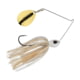 Berkley Power Blade Standard Colorado Spinnerbait, 3/4oz, White/Gold, 1570462