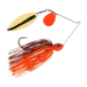 Berkley Power Blade Standard Colorado/Willow Spinnerbait, 1/2oz, Fire Craw/Orange + Gold, 1570509