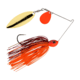 Berkley Power Blade Standard Colorado/Willow Spinnerbait, 1/2oz, Fire Craw/Orange + Gold, 1570509