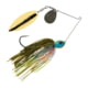Berkley Power Blade Standard Colorado/Willow Spinnerbait, 1/2oz, Gill Spawn/Green Pumpkin + Gold, 1570511