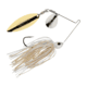 Berkley Power Blade Standard Colorado/Willow Spinnerbait, 1/4oz, White/Silver + Gold, 1570480