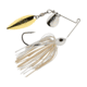Berkley Power Blade Standard Colorado/Willow Spinnerbait, 3/16oz, White/Silver + Gold, 1570475