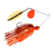 Berkley Power Blade Standard Colorado/Willow Spinnerbait, 3/8oz, Fire Craw/Orange + Gold, 1570496