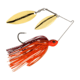Berkley Power Blade Standard Double Willow Spinnerbait, 1/2oz, Fire Craw/Gold + Gold, 1570574