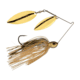 Berkley Power Blade Standard Double Willow Spinnerbait, 1/2oz, Golden Shiner/Gold + Gold, 1570567