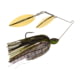 Berkley Power Blade Standard Double Willow Spinnerbait, 3/8oz, Bama Bream/Gold + Gold, 1570561