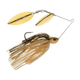 Berkley Power Blade Standard Double Willow Spinnerbait, 3/8oz, Golden Shiner/Gold + Gold, 1570553