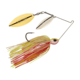 Berkley Power Blade Standard Double Willow Spinnerbait, 3/8oz, Hot Slaw/Silver + Gold, 1570559