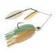 Berkley Power Blade Standard Double Willow Spinnerbait, 3/8oz, Pretty One/Gold + Silver, 1570562