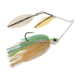 Berkley Power Blade Standard Double Willow Spinnerbait, 3/8oz, Pretty One/Gold + Silver, 1570562