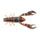Berkley PowerBait Champ Craw Creature Bait, 3.5in, 6 Pack, HD Rusty Craw, 1523475