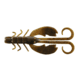 Berkley PowerBait Crazy Legs Chigger Craw Creature Bait, 3in, 10 Pack, Green Pumpkin, 1506549