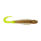 Berkley PowerBait Curly Bones Soft Bait, 3in, 10 Pack, Gold Cracker/Chartreuse, 1571451