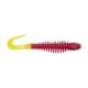 Berkley PowerBait Curly Bones Soft Bait, 3in, 10 Pack, Purple/Chartreuse, 1571452