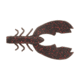 Berkley PowerBait MaxScent Chigger Craw Soft Bait, 4in, 7 Pack, Black Red Fleck, 1520657