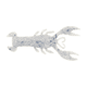 Berkley PowerBait MaxScent Lilft Trooper Soft Bait, 2 1/2in, 8 Pack, Blue Pearl Black Hologram, 1520671
