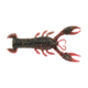 Berkley PowerBait MaxScent Lilft Trooper Soft Bait, 2 1/2in, 8 Pack, Hot Craw, 1520674